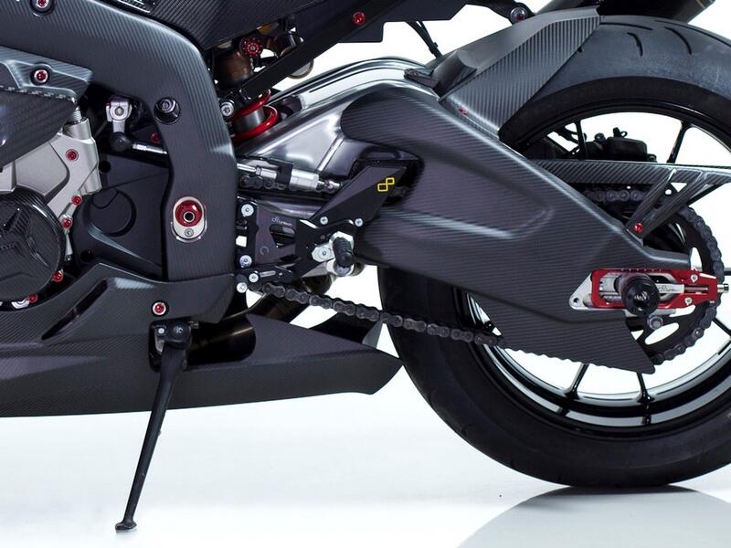 Adjustable Rear Sets With Fixed Foot Pegs for Bmw Naturale